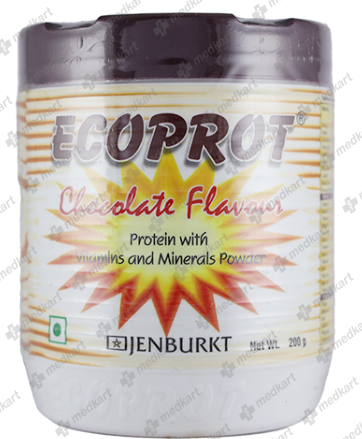 ECOPROT CHOCOLATE POWDER 200 GM