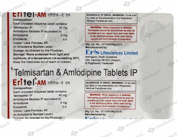 ERITEL AM 40MG TABLET 15'S