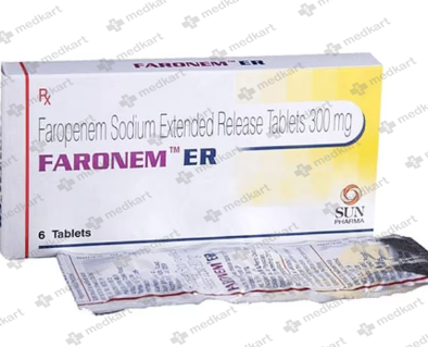 FARONEM ER 300MG TABLET 6'S