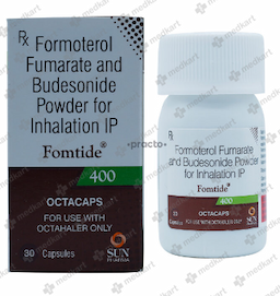 FOMTIDE 400MG OCTACAP 30'S