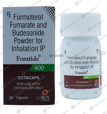 FOMTIDE 400MG OCTACAP 30'S