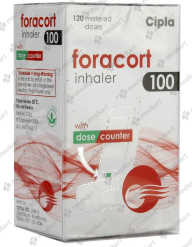 FORACORT 100 INHALER 120 MD