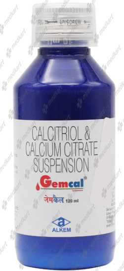 GEMCAL SYRUP 120 ML