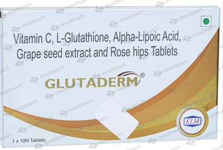 GLUTADERM TABLET 10'S