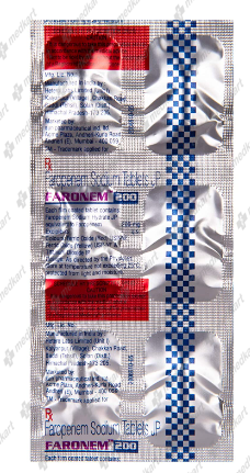 FARONEM 200MG TABLET 6'S