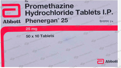 PHENARGAN 25MG TABLET 10'S