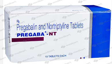 PREGABA NT 10MG TABLET 10'S