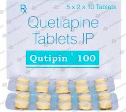 QUTIPIN 100MG TABLET 10'S