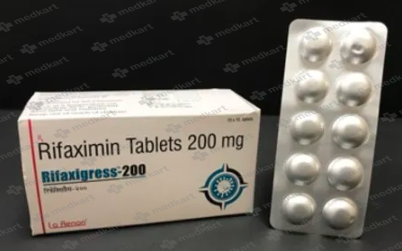 RIFAXIGRESS 200MG TABLET 10'S