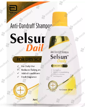 SELSUN DAILY ANTI DANDRUFF SHAMPOO 120ML