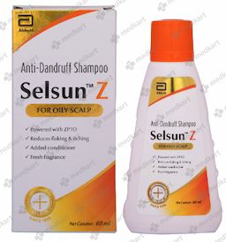 SELSUN Z ANTI DANDRUFF SHAMPOO 60ML