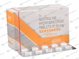 SERTIMA 50MG TABLET 10'S