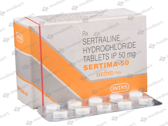 SERTIMA 50MG TABLET 10'S