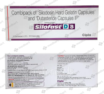 SILOFAST D 8MG TABLET 10'S