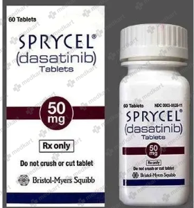 SPRYCEL 50MG TABLET 60'S