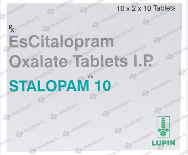 STALOPAM 10MG TABLET 10'S