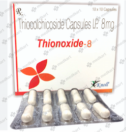 THIONOXIDE 8MG CAPSULE 10'S