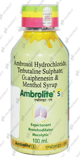 AMBROLITE S SYRUP 100 ML