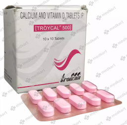 TROYCAL 500MG TABLET 10'S