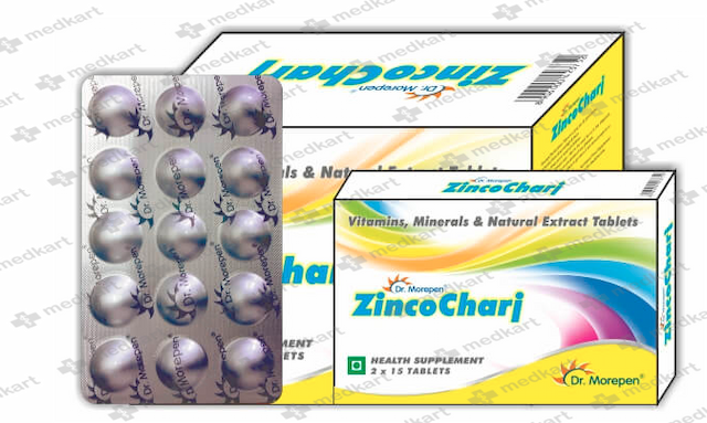 ZINCOCHARJ TABLET 15'S