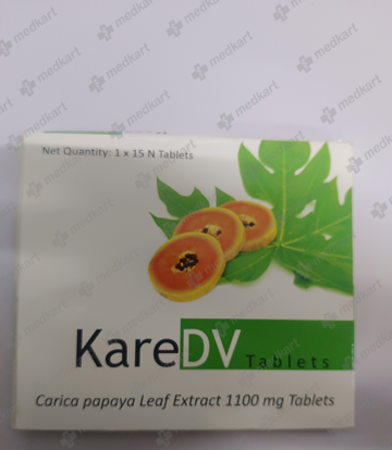 KARE DV TABLET 15'S