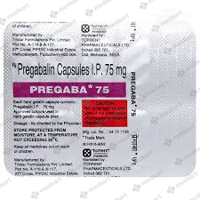 PREGABA 75MG CAPSULE 10'S