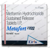 METAFORT 1000MG TABLET 10'S