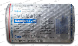 RAMIPRES 10MG TABLET 10'S