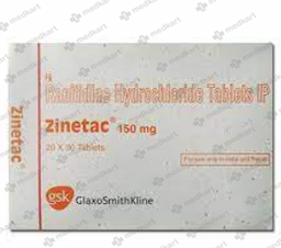 ZINETAC 150MG TABLET 10'S