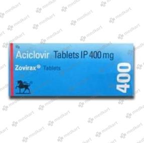 ZOVIRAX 400MG TABLET 10'S