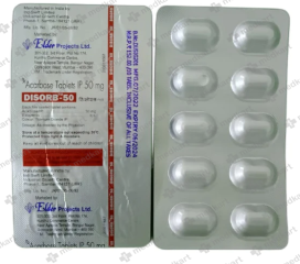 DISORB 50MG TABLET 10'S