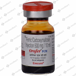 OROFER FCM 500MG INJECTION 10 ML