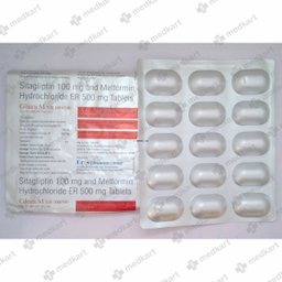 GLURA M XR 100/500MG TABLET 15'S