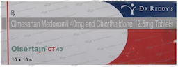 OLSERTAIN CT 40MG TABLET 10'S