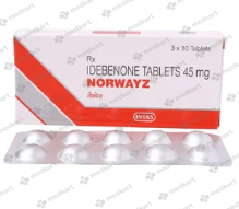 NORWAYZ 45MG TABLET 10'S