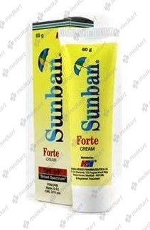 SUNBAN FORTE CREAM 60 GM