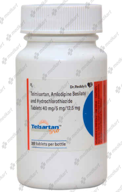 TELSARTAN TRIO 40MG TABLET 30'S