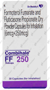 COMBIHALE FF 250MG ROTACAP 30'S