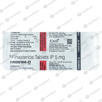 FINOSTAR 5 TABLET 10'S