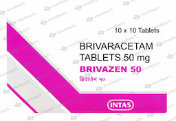 BRIVAZEN 50MG TABLET 10'S