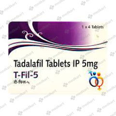 T FIL 5MG TABLET 4'S