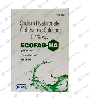 ECOFAB HA EYE DROPS 10ML