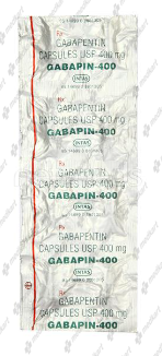 GABAPIN 400MG CAPSULE 10'S