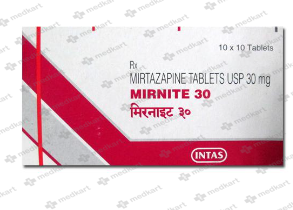 MIRNITE 30MG TABLET 10'S