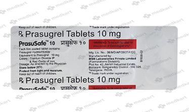 PRASUSAFE 10MG TABLET 10'S