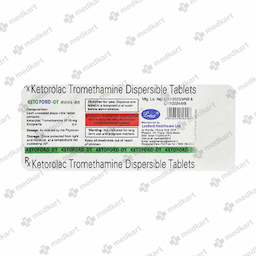 KETOFORD DT TABLET 10'S