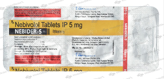 NEBIDER 5MG TABLET 10'S