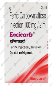 ENCICARB 100MG INJECTION 2 ML