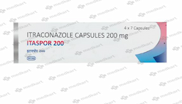 ITASPOR 200MG CAPSULE 7'S