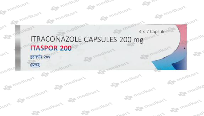 ITASPOR 200MG CAPSULE 7'S